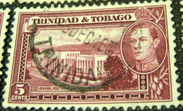 Trinidad And Tobago 1938 General Post Office And Treasury 5c - Used - Trinidad Y Tobago