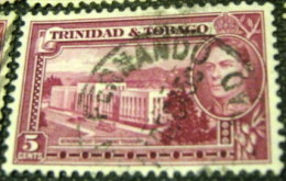 Trinidad And Tobago 1938 General Post Office And Treasury 5c - Used - Trinidad Y Tobago