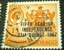 Trinidad And Tobago 1967 The 5th Anniversary Of Independence 15c - Used - Trinité & Tobago (1962-...)