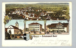 AK AG Schinznach 1906-09-07 Dorf Litho Farbig Max Roon - Schinznach 