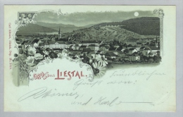 AK BL Liestal 1898-10-09 Litho C.Künzli #3150 - Liestal
