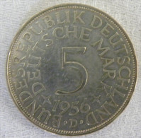 Allemagne  Pièce  5 MARK  D 1956 - 5 Marchi