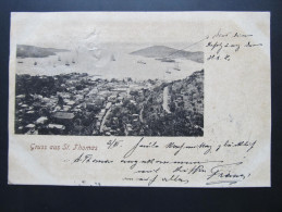 AK ST.THOMAS Dänisch Westindien 1902  /// D*16037 - Virgin Islands, US