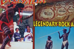 CPM >ABORIGINAL AUSTRALIA  LEGENDARY ROCK ART ABORIGENES - Aborigènes