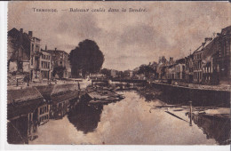 DENDERMONDE / TERMONDE : Bateaux Coulés Dans La Dendre - Dendermonde