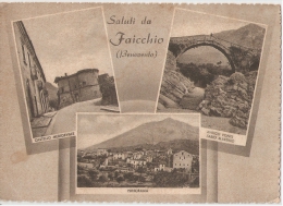 FAICCHIO ( BENEVENTO ) SALUTI - VEDUTINE - EDIZIONE PALMIERI - 1953 - Benevento