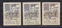 Sweden 1960 Andreas Zorn 3v ** Mnh (21385H) - Unused Stamps