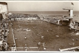 RAMSGATE - ROYAUME UNI - Marina Bathing Pool - CPA RARE -  ENCH - - Ramsgate