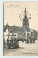 PLUVIGNER - La Grande Place, Le Puits En Fer Forgé. - Pluvigner