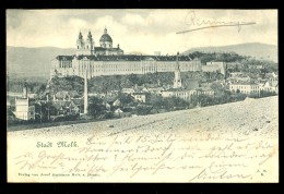 Stadt Melk / Verlag Josef Amtmann Melk / Year 1899 / Old Postcard Circulated - Melk