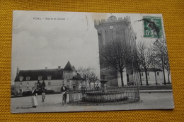 Cp Pons Mairie Et Donjon - Pons