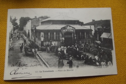 Cp  La Tremblade Place Du Marché - La Tremblade