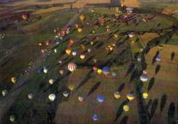 54 CHAMBLEY Air Base ,Biennale Mondiale De L´aerostation, 1999 ,montgolfieres - Chambley Bussieres