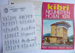 CATALOGUE KIBRI ET NANTIER 1974 TRAINS LOCO Et ACCESSOIRES Train - Frankreich