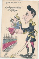 Illustrateur Mille  -l´Année Politique N° 7 Le Plus Jeune Colonel D'Espagne  TTB Neuve - Mille