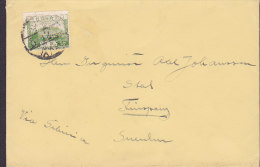 Japan VIA SIBIRIA 1926? Cover Brief FINSPÅNG Sweden 2 S Fujisan Stamp - Storia Postale