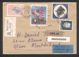 Monaco - Lettre Recommandée De Monte-Carlo Pour La France - 03 10 1975  Superbe - Lettres & Documents