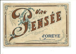 Oreye Une Pensée - Oreye