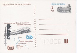 J0460 - Czechoslovakia (1991) Error! The Reopening Of The Railway Line Zelezna Ruda - Bayerisch Eisenstein - Variedades Y Curiosidades