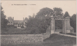 (R)SEINE MARITIME  , SAINT AUBIN SUR MER ;le Chateau, Par FONTAINE-LE-DUN - Fontaine Le Dun