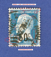 * 1926 / 1927  N°  222  SURCHARGE PASTEUR  OBLITÉRÉ TB 26.00 € - Used Stamps