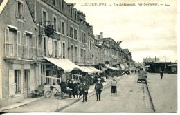 N°6239A -cpa Luc Sur Mer -les Restaurants, Rue Guynemer- - Luc Sur Mer