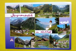 Lechtal - Österreich - Tirol - Bergromantik - Verlag Milz - AK Gelaufen - Lechtal