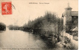 69. Anse. Vue Sur L'azergues. Coin Bas Gauche Abimé - Anse