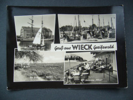 Germany DDR: WIECK GREIFSWALD - Seesportschule. Fischereihafen. Gaststätte "Utkiek" - Unused 1960s - Greifswald