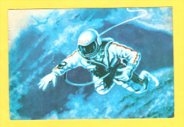 Postcard - CCCP, Space      (V 24683) - Space