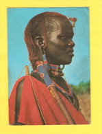 Postcard - Tanzania, National Costume, Masai       (V 24717) - Tanzania