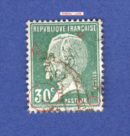 * 1923  / 1926  N°  174a  PASTEUR  30 C OBLITÉRÉ - Usati