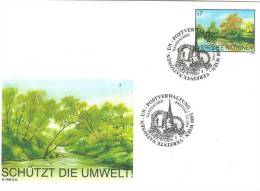 UN VIENNA  1995  MICHEL NO: U2 COVER - FDC