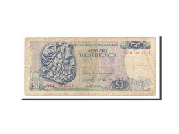 Billet, Grèce, 50 Drachmai, 1978, 1978-12-08, B+ - Grecia