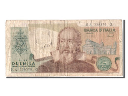 Billet, Italie, 2000 Lire, 1973, 1973-10-08, TB - 2000 Liras