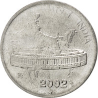 Monnaie, INDIA-REPUBLIC, 50 Paise, 2002, SPL, Stainless Steel, KM:69 - India