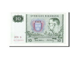 Billet, Suède, 10 Kronor, 1976, TTB+ - Schweden