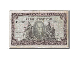 Billet, Espagne, 100 Pesetas, 1940, TB+ - 100 Peseten