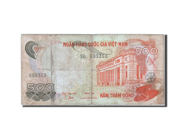 Billet, South Viet Nam, 500 Dông, 1970, B+ - Viêt-Nam