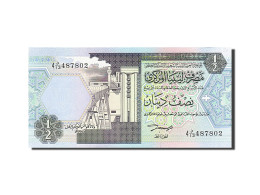 Billet, Libya, 1/2 Dinar, 2002, SPL - Libië