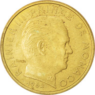 Monnaie, Monaco, 10 Centimes, 1962, TTB, Cupro-Aluminium, KM:E43, Gadoury:146 - 1960-2001 Neue Francs