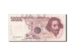 Billet, Italie, 50,000 Lire, 1984, TTB+ - 50000 Liras