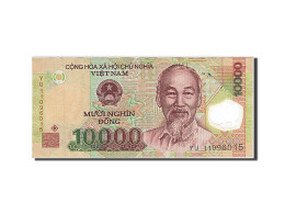 Billet, Viet Nam, 10,000 D<ox>ng, 2011, KM:119f, TB+ - Viêt-Nam