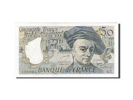 Billet, France, 50 Francs, 50 F 1976-1992 ''Quentin De La Tour'', 1977, TTB - 50 F 1976-1992 ''Quentin De La Tour''