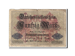 Billet, Allemagne, 50 Mark, 1914, KM:49b, B - 50 Mark