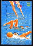 BRESIL 1993, PLONGEON, NATATION SYNCHRONISEE, WATER POLO, 1 Bloc, Neuf. R435 - Wasserball