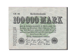 Billet, Allemagne, 100,000 Mark, 1923, 1923-07-25, TTB - 100000 Mark