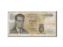 Billet, Belgique, 20 Francs, 1964, KM:138, TTB - Andere & Zonder Classificatie