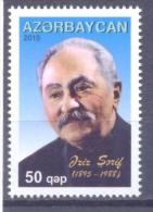 2015. Azerbaijan, Sharif, Writer,  1v,  Mint** - Aserbaidschan