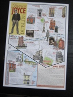 Carte (14x21 Cm) : James Joyce In Dublin - Altri & Non Classificati